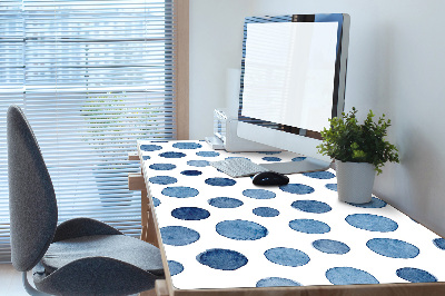 Large desk mat for children specks