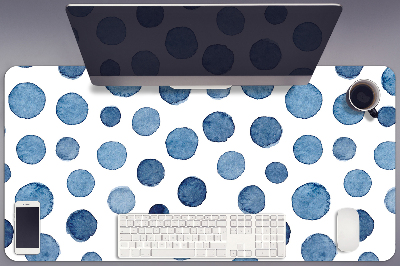 Large desk mat for children specks