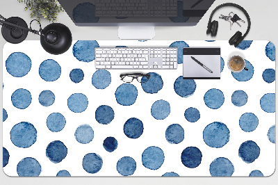 Large desk mat for children specks