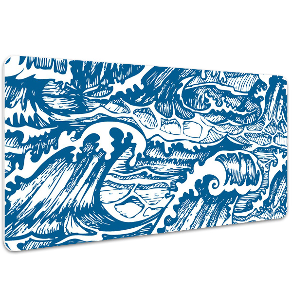 Large desk mat for children Storm