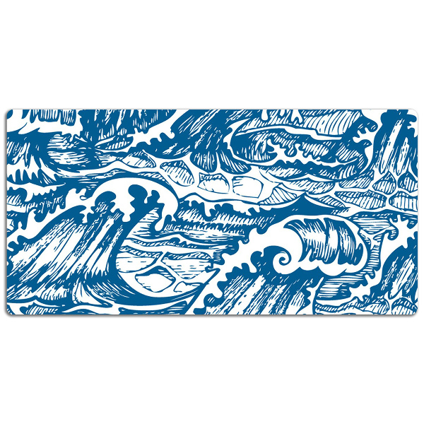 Large desk mat for children Storm