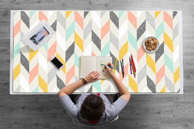 Full desk protector Wallpaper herringbone