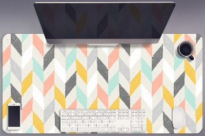 Full desk protector Wallpaper herringbone