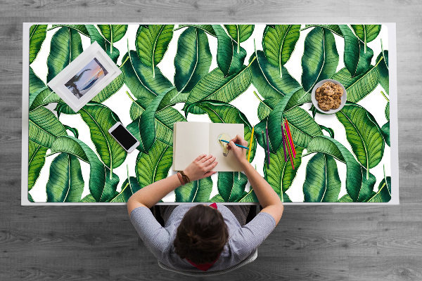Full desk pad Botanical leaves