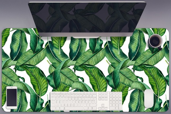 Full desk pad Botanical leaves