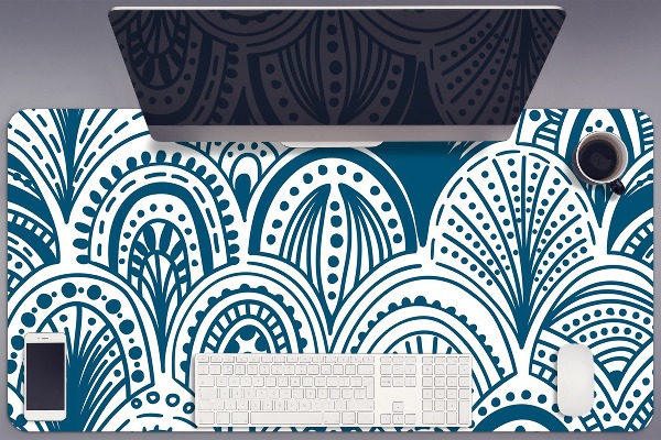 Desk pad Abstraction Boho