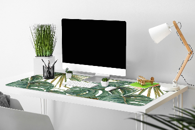 Desk mat exotic plants