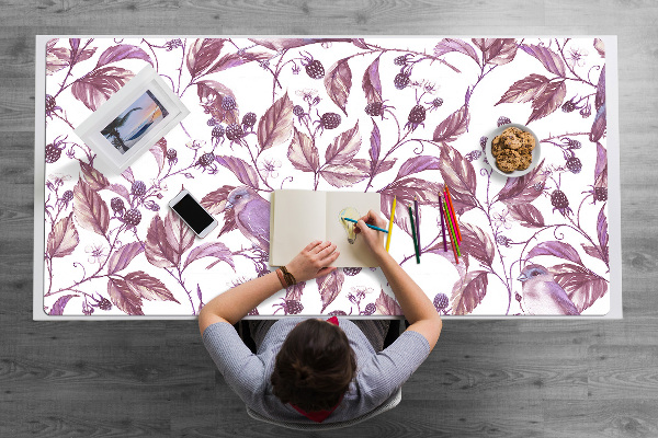 Desk pad Birds on a branch