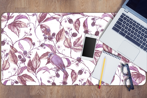 Desk pad Birds on a branch