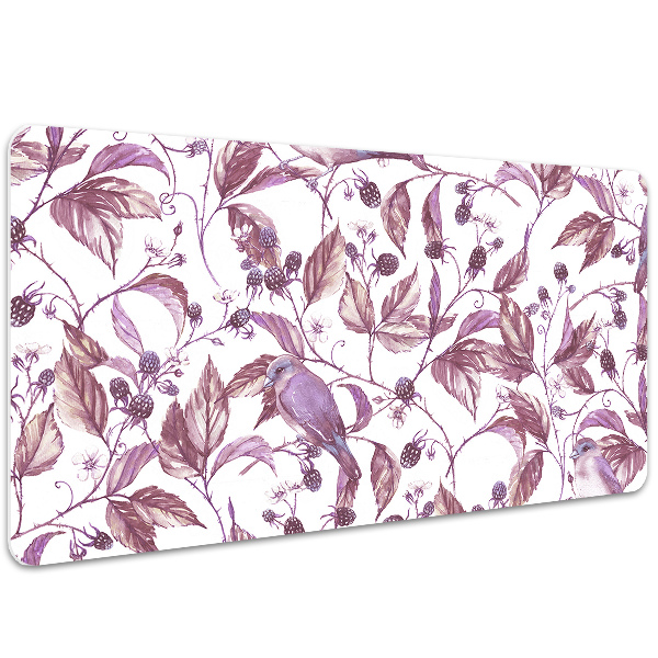 Desk pad Birds on a branch