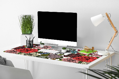 Desk pad Autumn Flowers