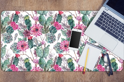 Large desk mat for children Succulents