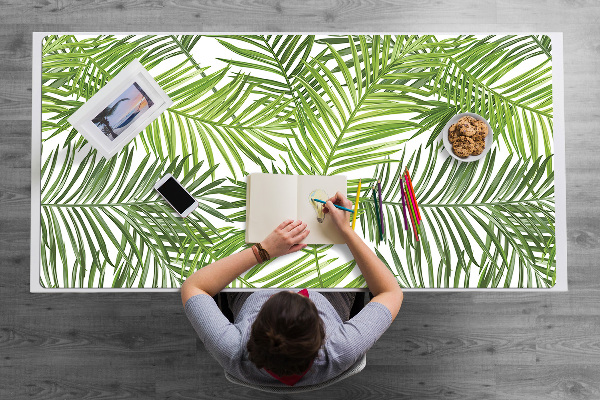 Full desk mat palm leaves