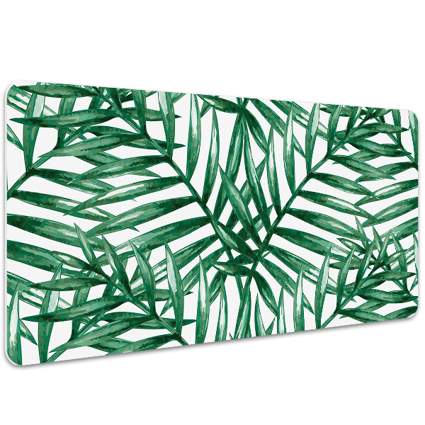 Full desk pad tropical leaves