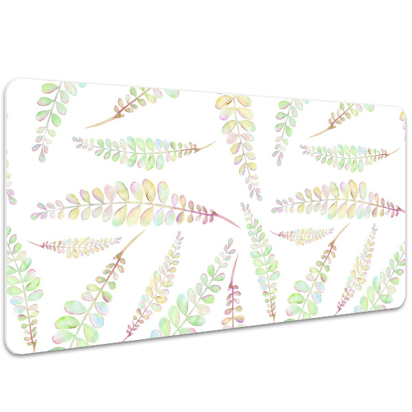 Desk pad Watercolors leaves