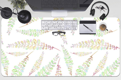 Desk pad Watercolors leaves