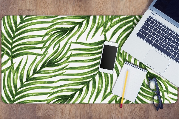 Large desk mat for children palm leaf