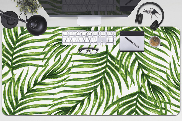 Large desk mat for children palm leaf