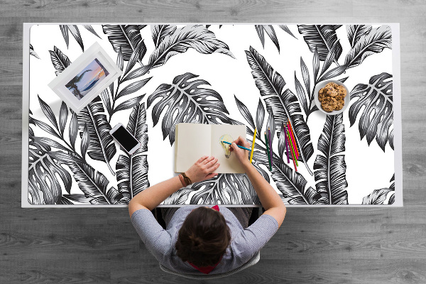 Full desk mat palm leaves