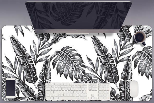 Full desk mat palm leaves