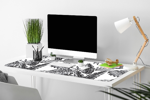 Full desk mat palm leaves