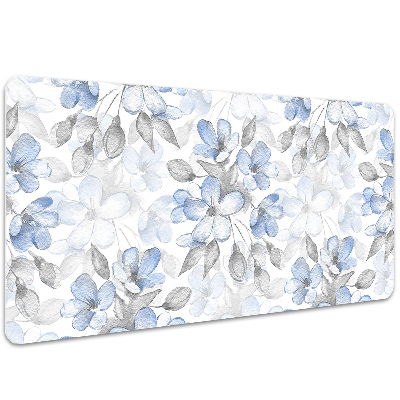 Large desk mat for children flowers