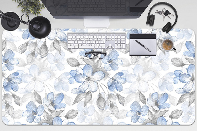 Large desk mat for children flowers