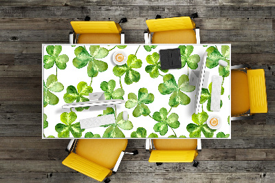 Large desk mat for children Clover