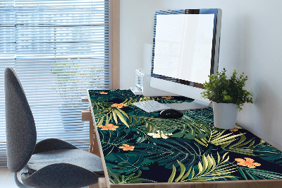 Desk pad Flowers and leaves