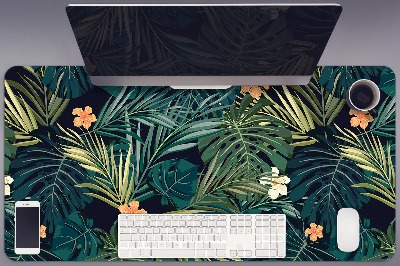 Desk pad Flowers and leaves