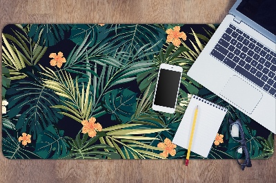 Desk pad Flowers and leaves