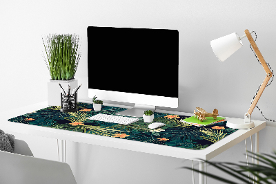 Desk pad Flowers and leaves