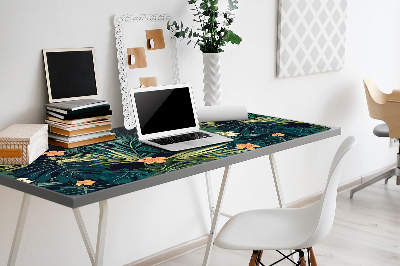 Desk pad Flowers and leaves