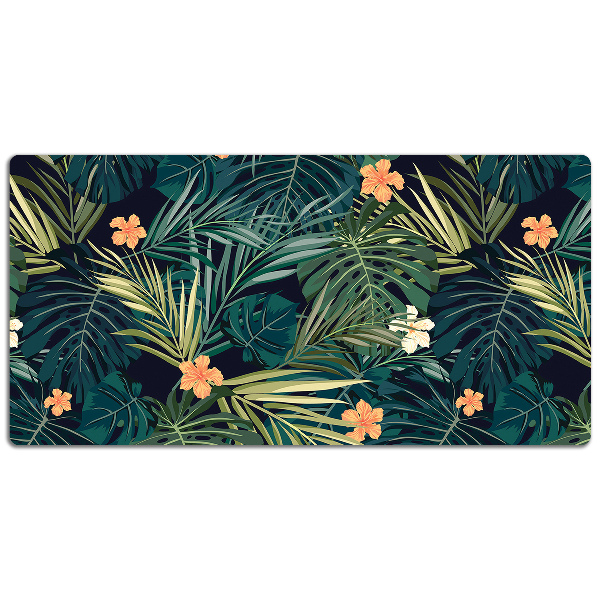 Desk pad Flowers and leaves