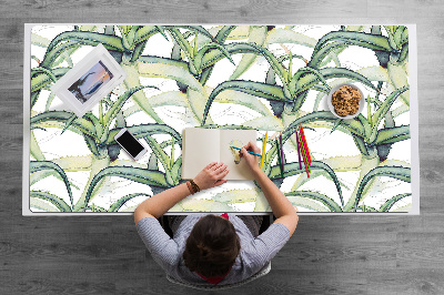 Large desk mat for children Aloe image