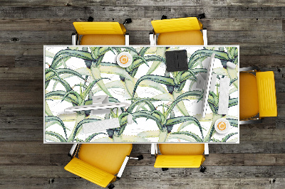 Large desk mat for children Aloe image