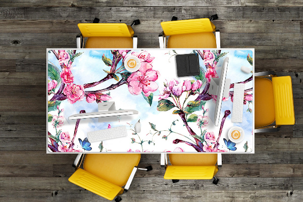 Full desk pad apricot tree