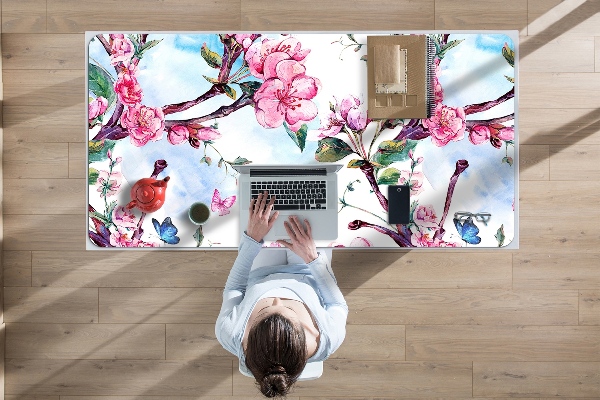 Full desk pad apricot tree