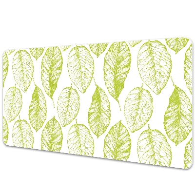 Full desk mat Green leaves