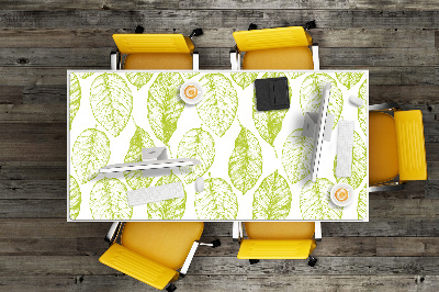 Full desk mat Green leaves