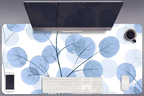 Full desk protector Branches with leaves