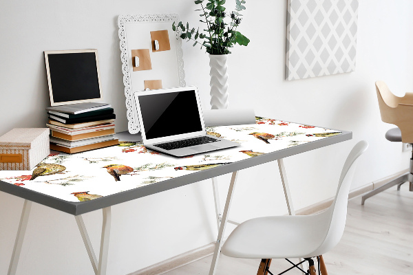Desk pad Birds on a branch