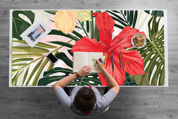 Full desk mat Hawaiian island