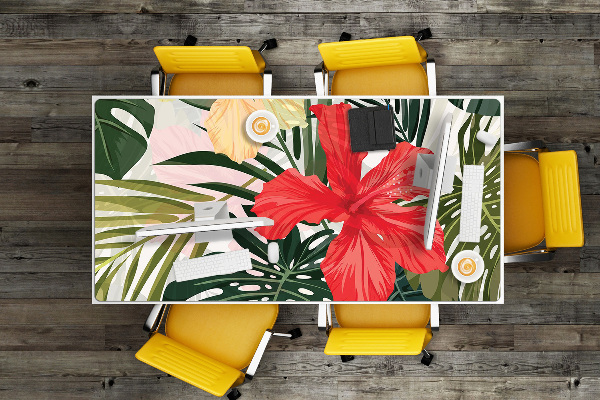 Full desk mat Hawaiian island