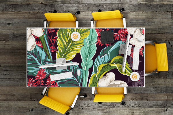 Full desk mat floral design
