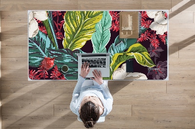 Full desk mat floral design