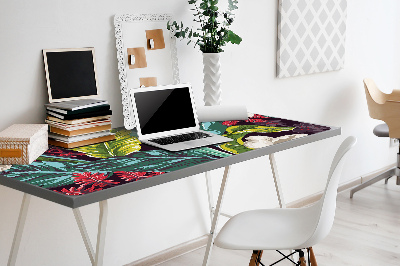 Full desk mat floral design