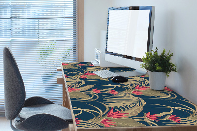 Full desk protector tropical Palm Trees