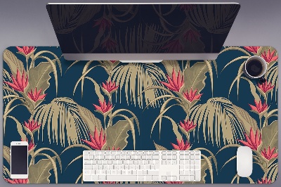 Full desk protector tropical Palm Trees