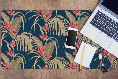 Full desk protector tropical Palm Trees